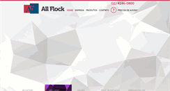 Desktop Screenshot of allflock.com.br